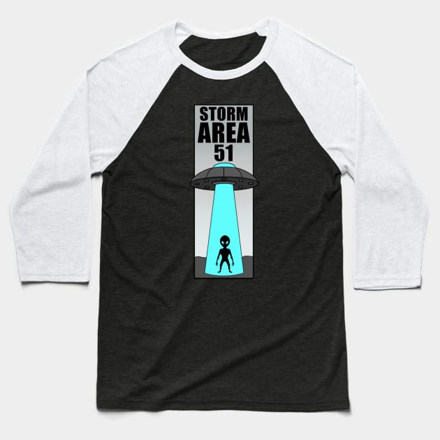 Storm Area 51 Baseball T-Shirt by Redheadkls